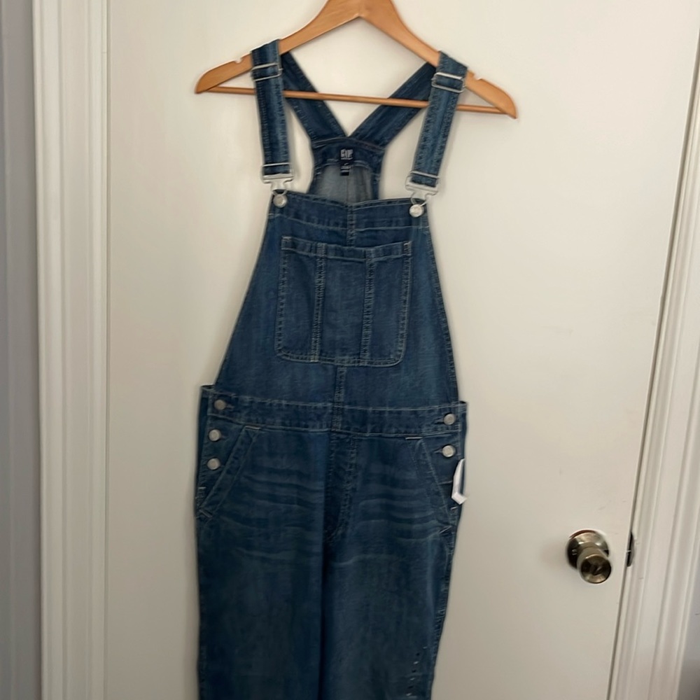 Denim overalls